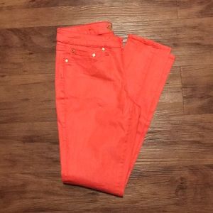 C Wonder coral skinny jeans